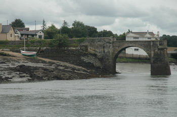 Boat and bridge